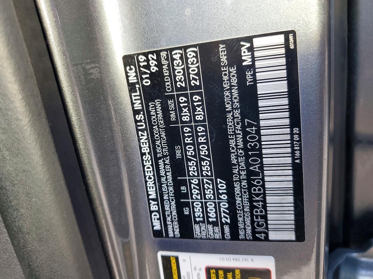 2020 Mercedes-Benz Gle 350 4matic