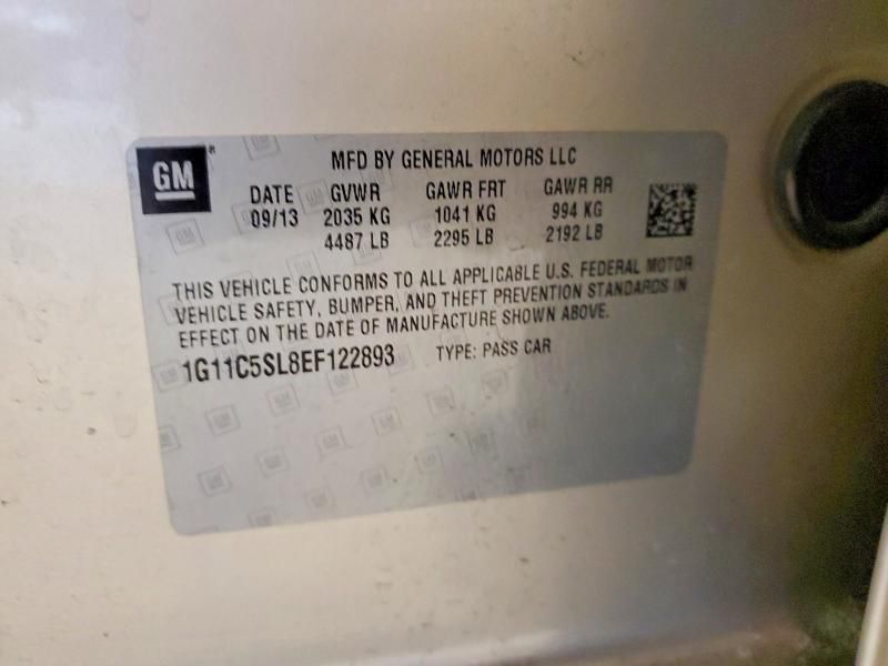 2014 Chevrolet Malibu 1LT