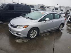 Salvage cars for sale from Copart Sacramento, CA: 2012 Honda Civic exl