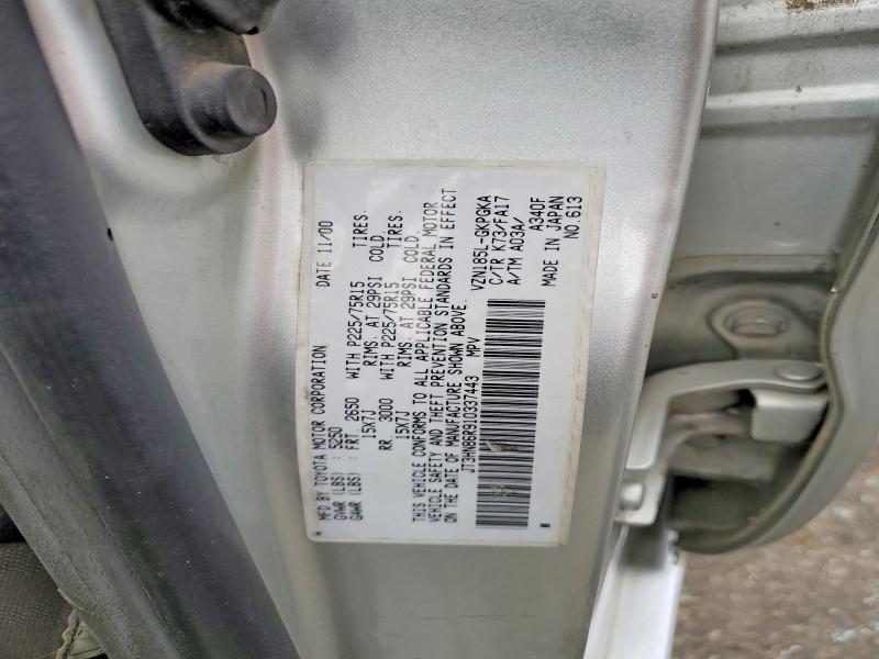 2001 Toyota 4runner SR5