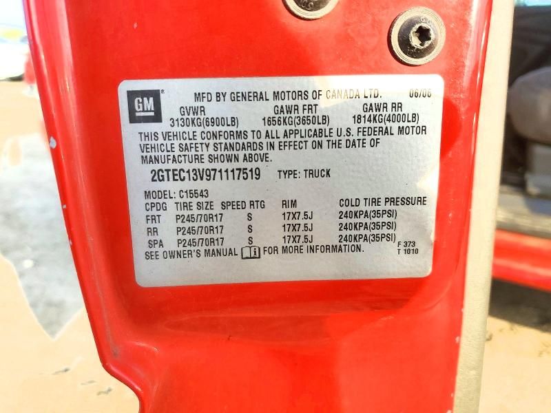 2007 GMC New Sierra C1500 Classic