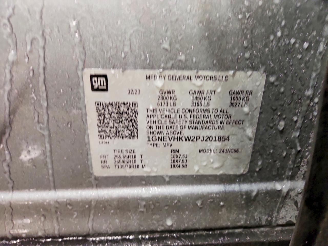 2023 Chevrolet Traverse lt