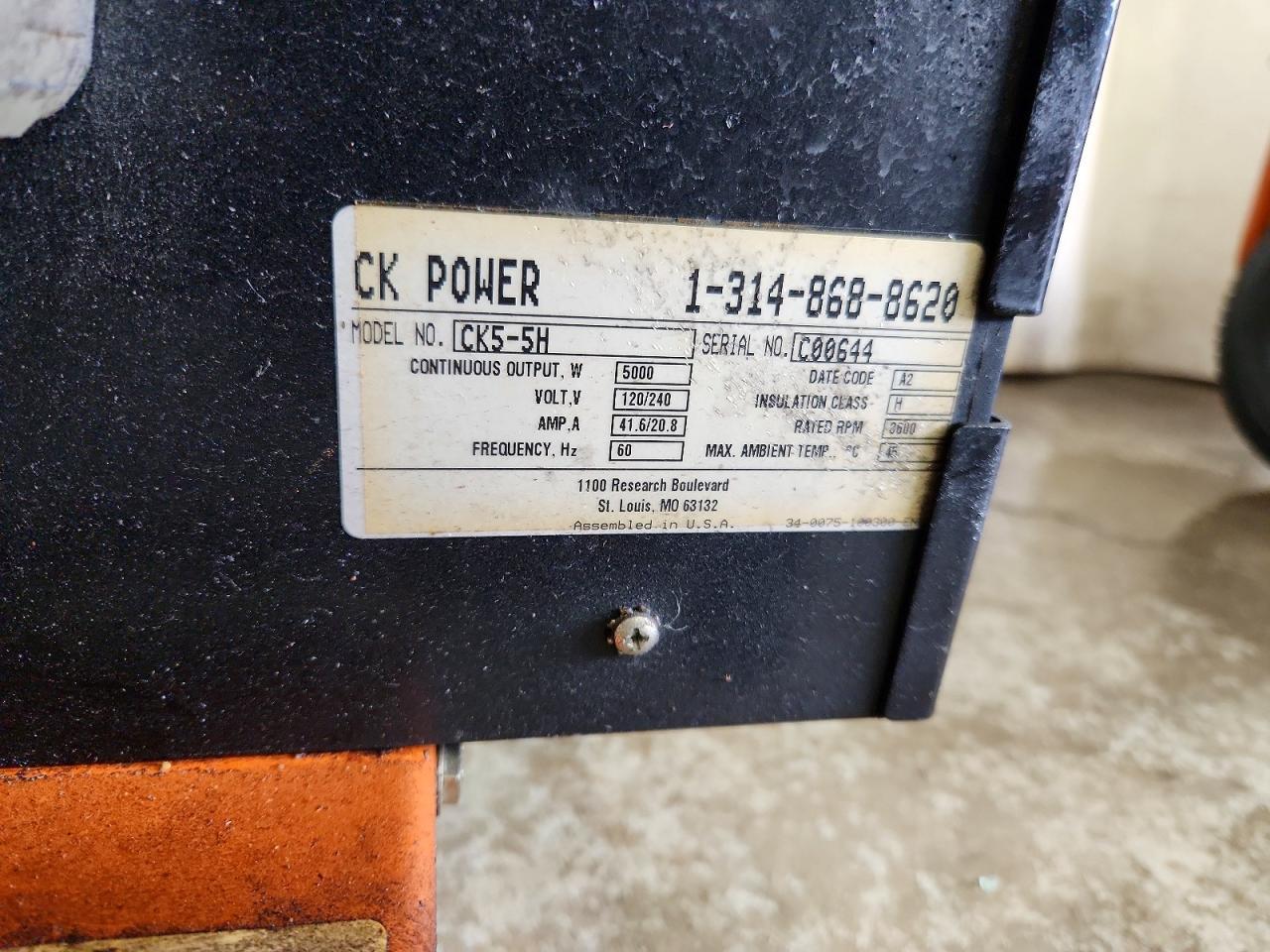 2016 Ck Power CK5-5H Generation