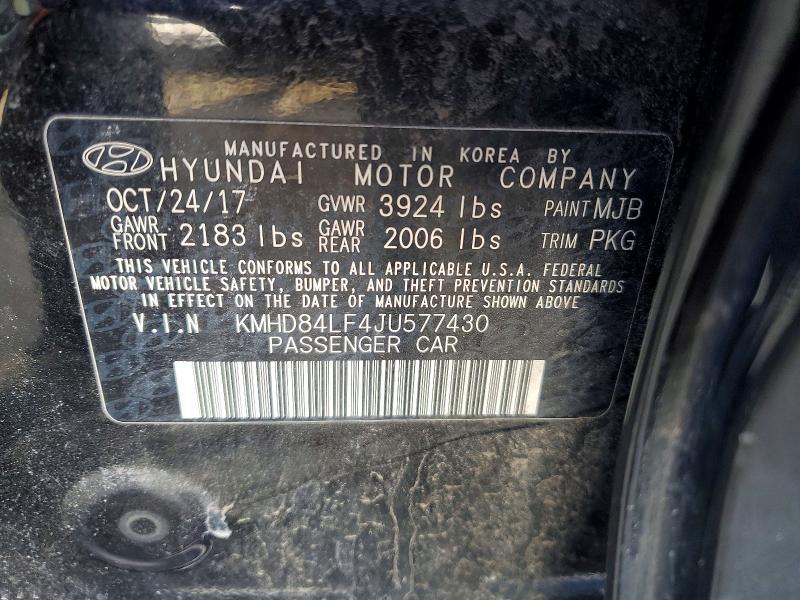 2018 Hyundai Elantra sel