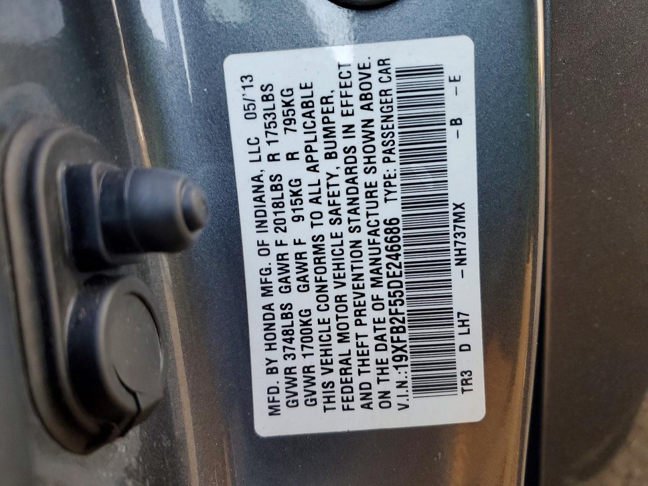 2013 Honda Civic lx