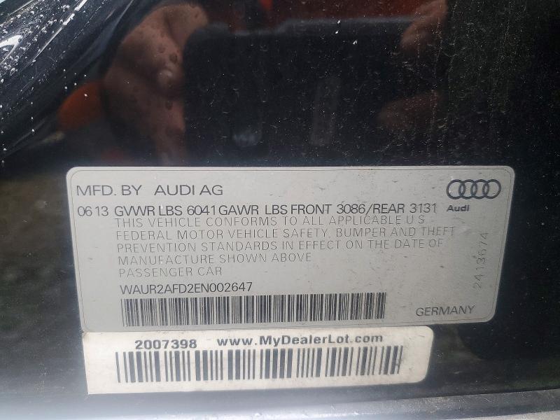 2014 Audi A8 l Quattro