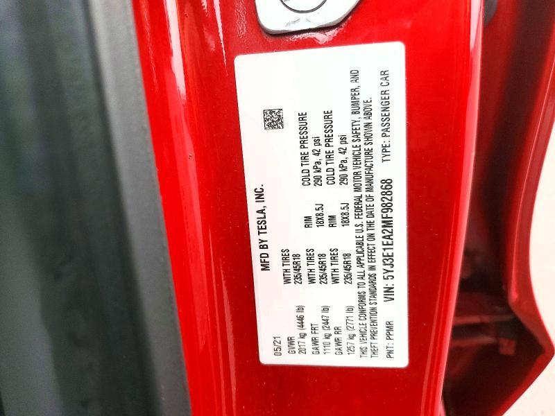 2021 Tesla Model 3