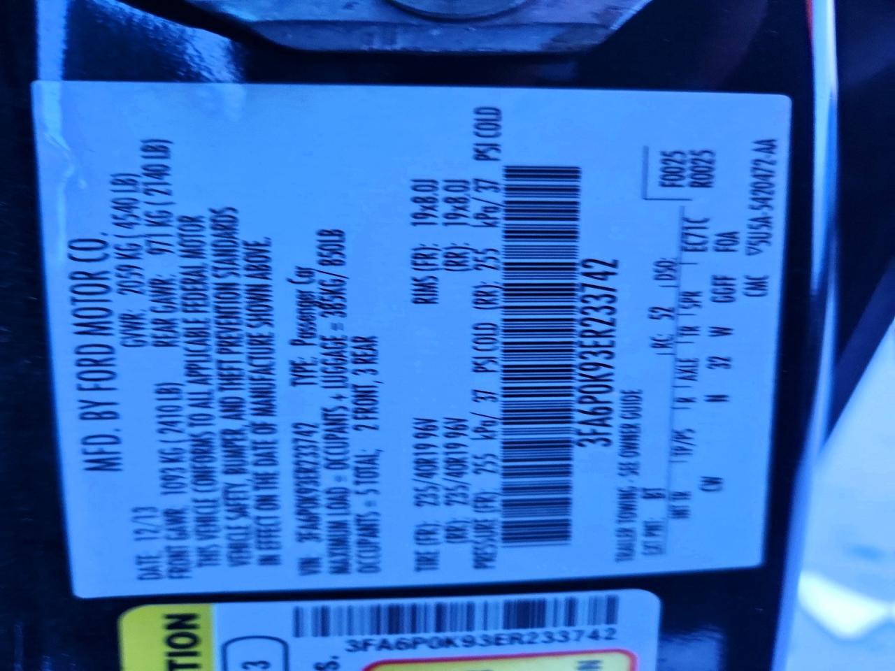 2014 Ford Fusion Titanium