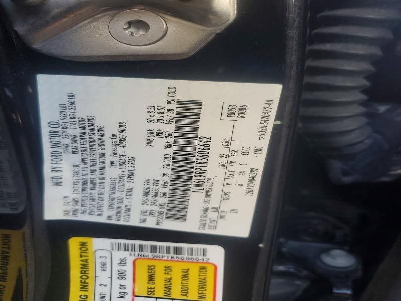 2019 Lincoln Continental Reserve