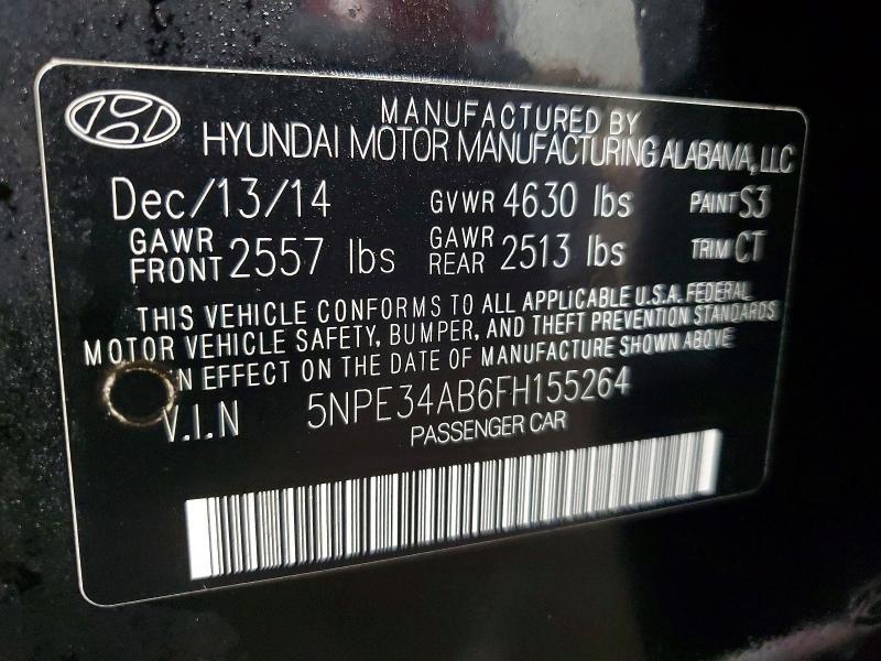 2015 Hyundai Sonata Sport