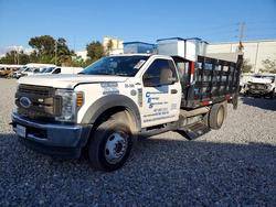 Ford salvage cars for sale: 2019 Ford F450 Flatbed Truck