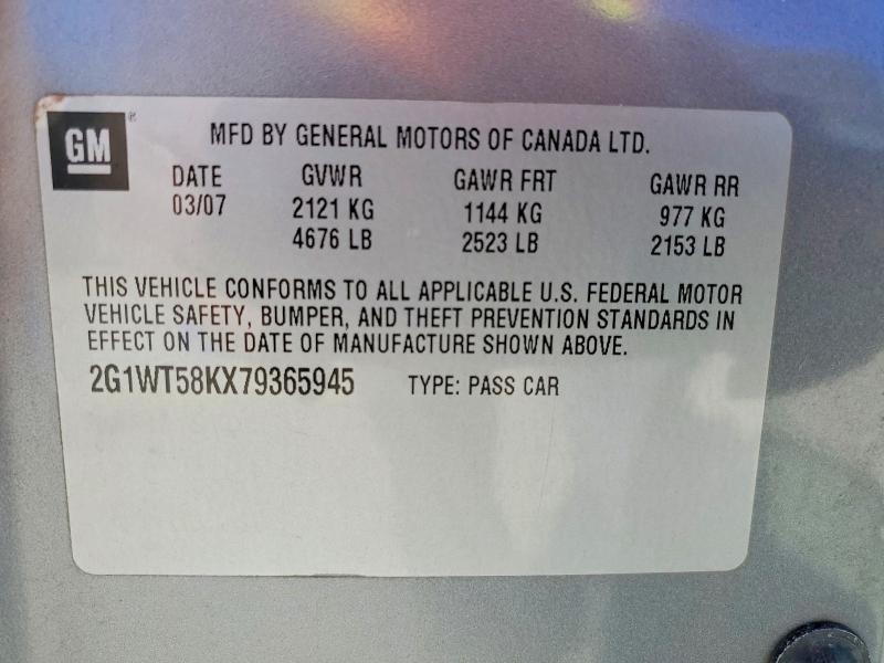 2007 Chevrolet Impala lt