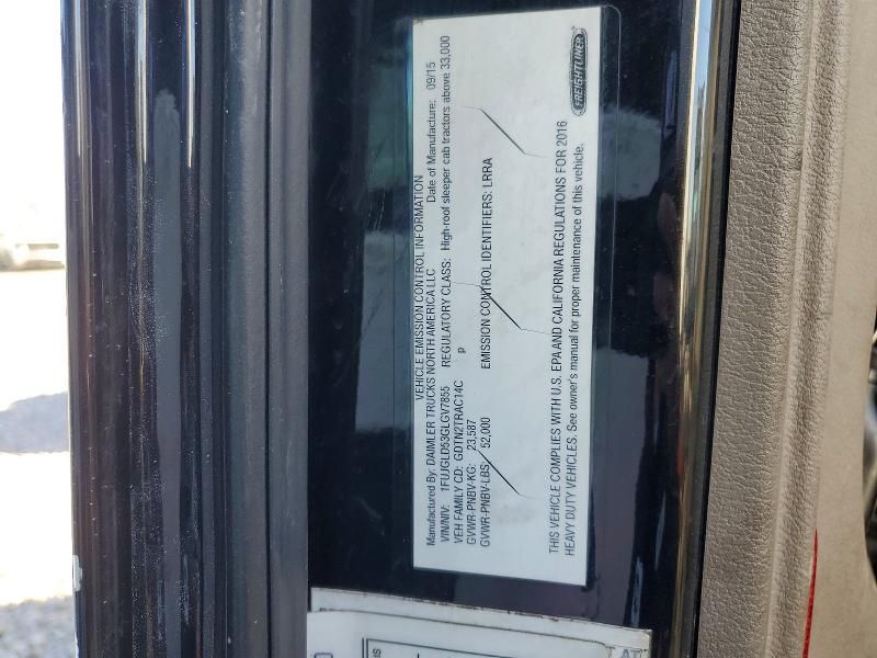 2016 Freightliner Cascadia 125 Semi Truck