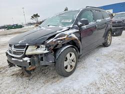 Salvage cars for sale from Copart Woodhaven, MI: 2011 Dodge Journey Mainstreet