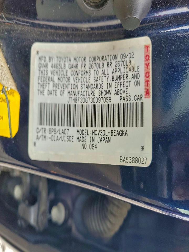 2003 Lexus Es 300