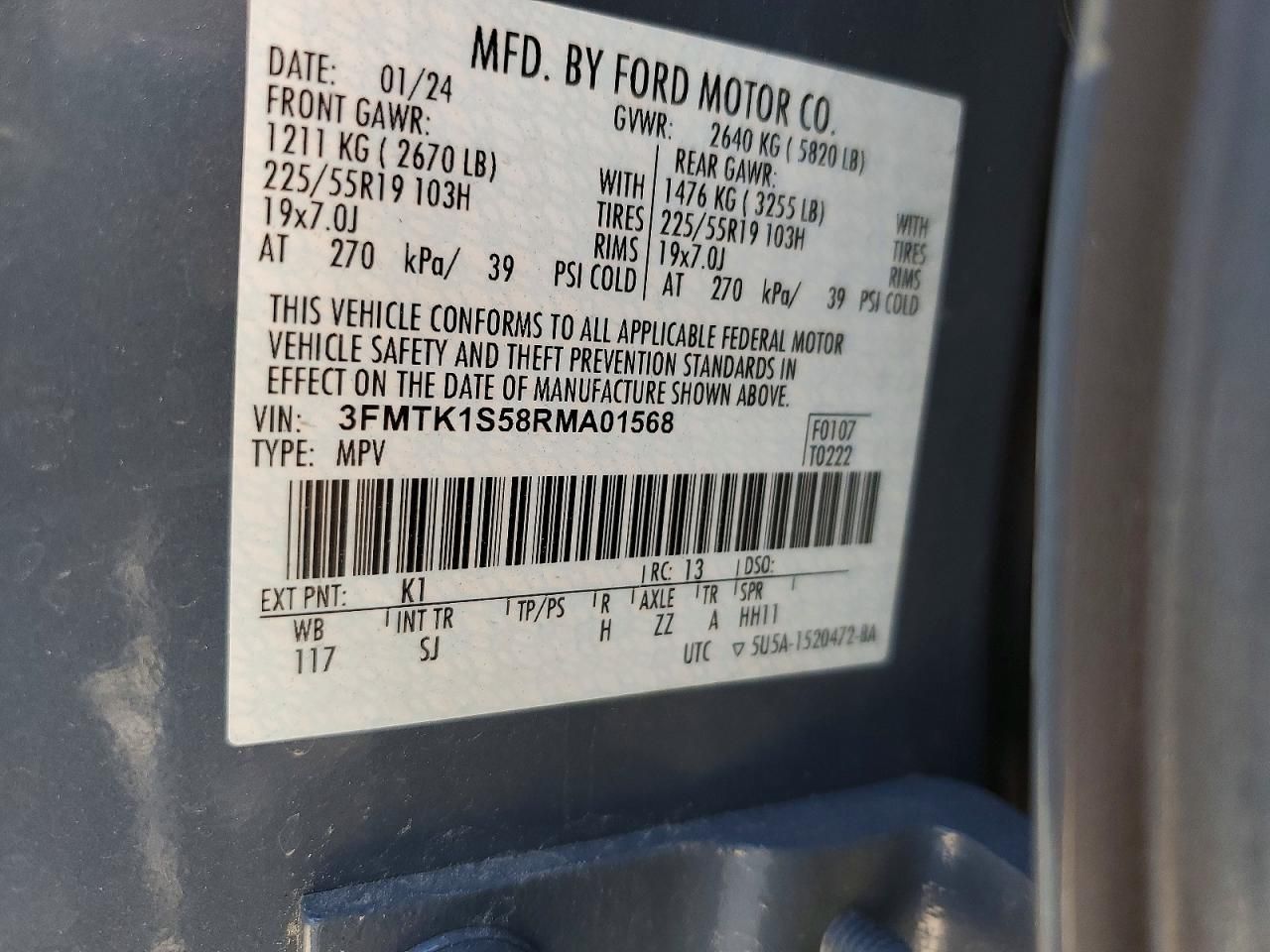 2024 Ford Mustang Mach-e Select