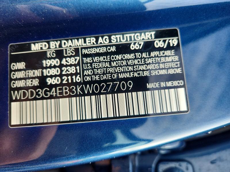 2019 Mercedes-Benz A 220