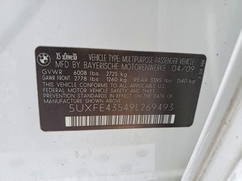 2009 BMW X5 Xdrive30i