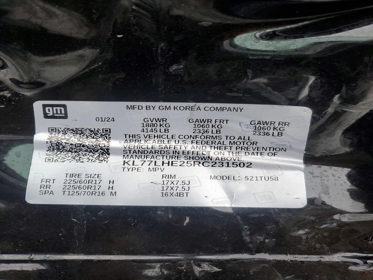 2024 Chevrolet Trax 1LT