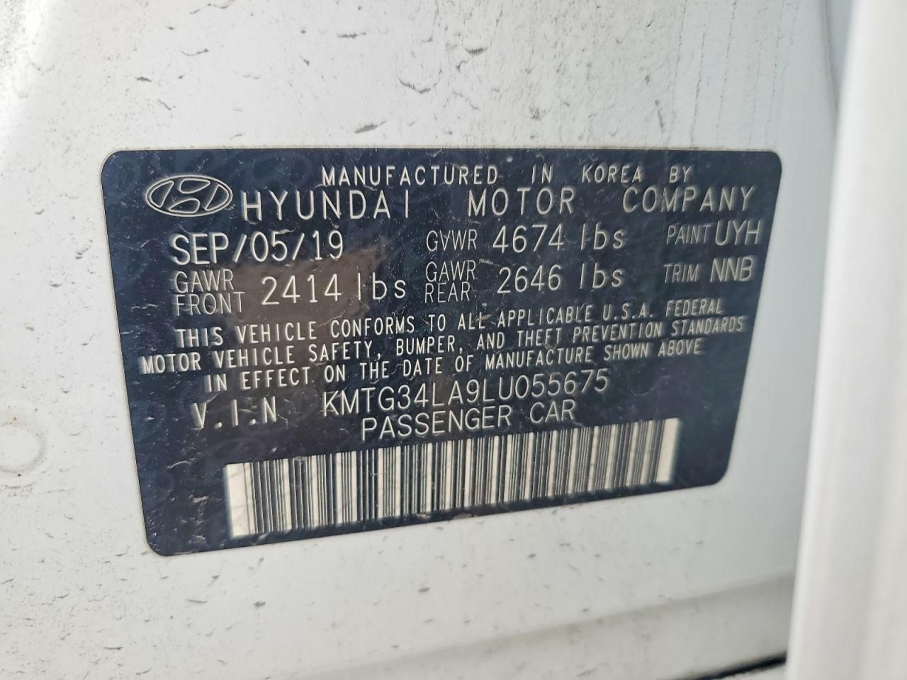 2020 Genesis G70 2.0t