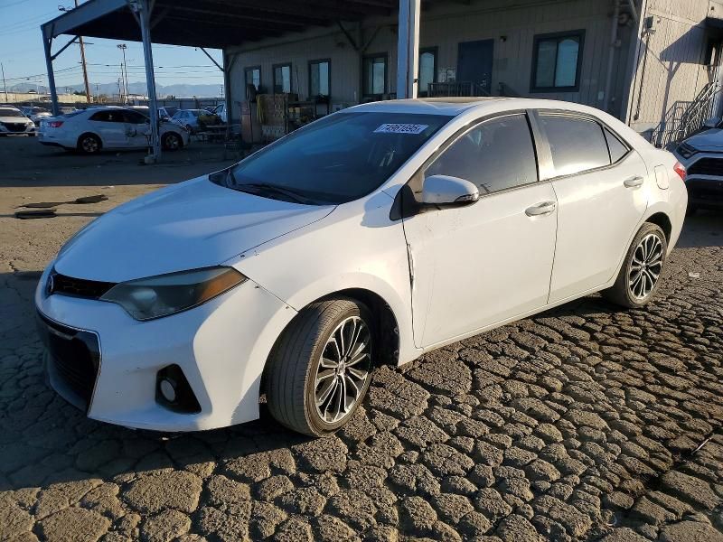 2014 Toyota Corolla s Plus