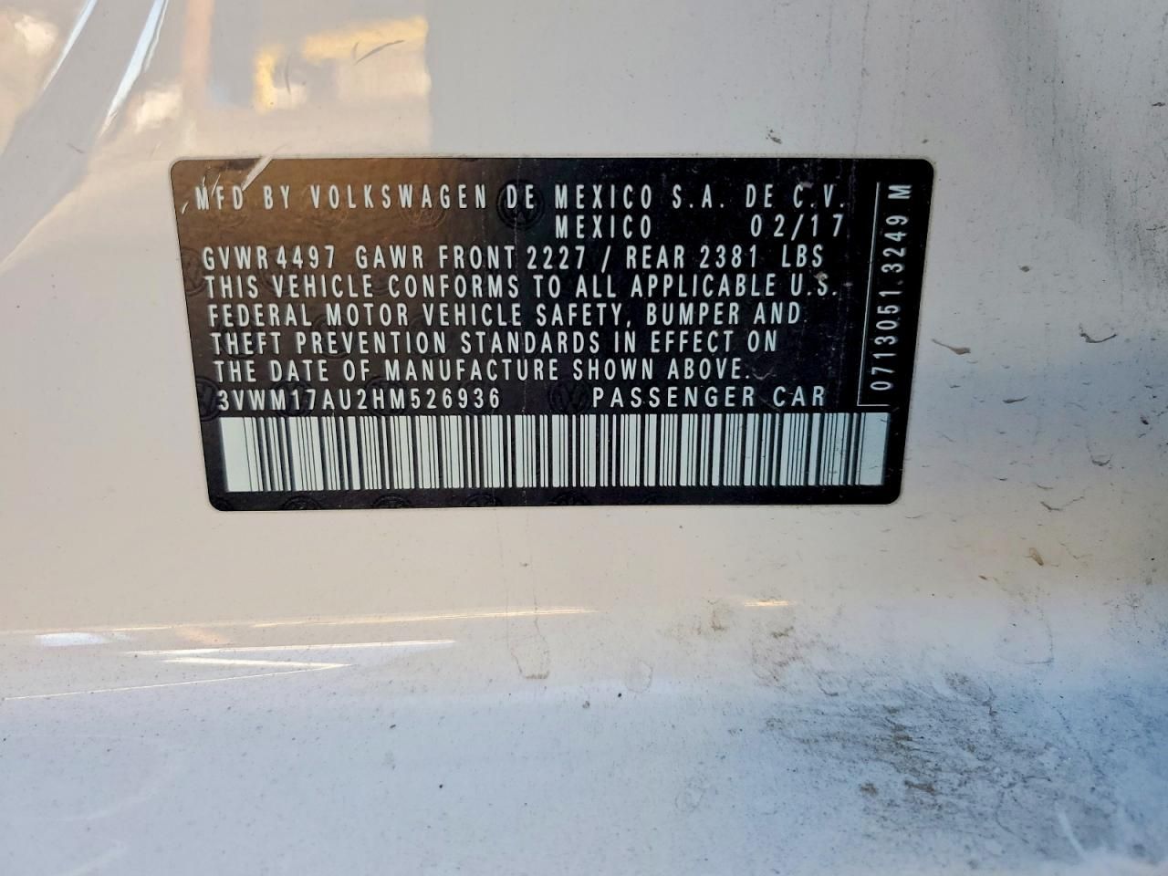 2017 Volkswagen Golf Alltrack s