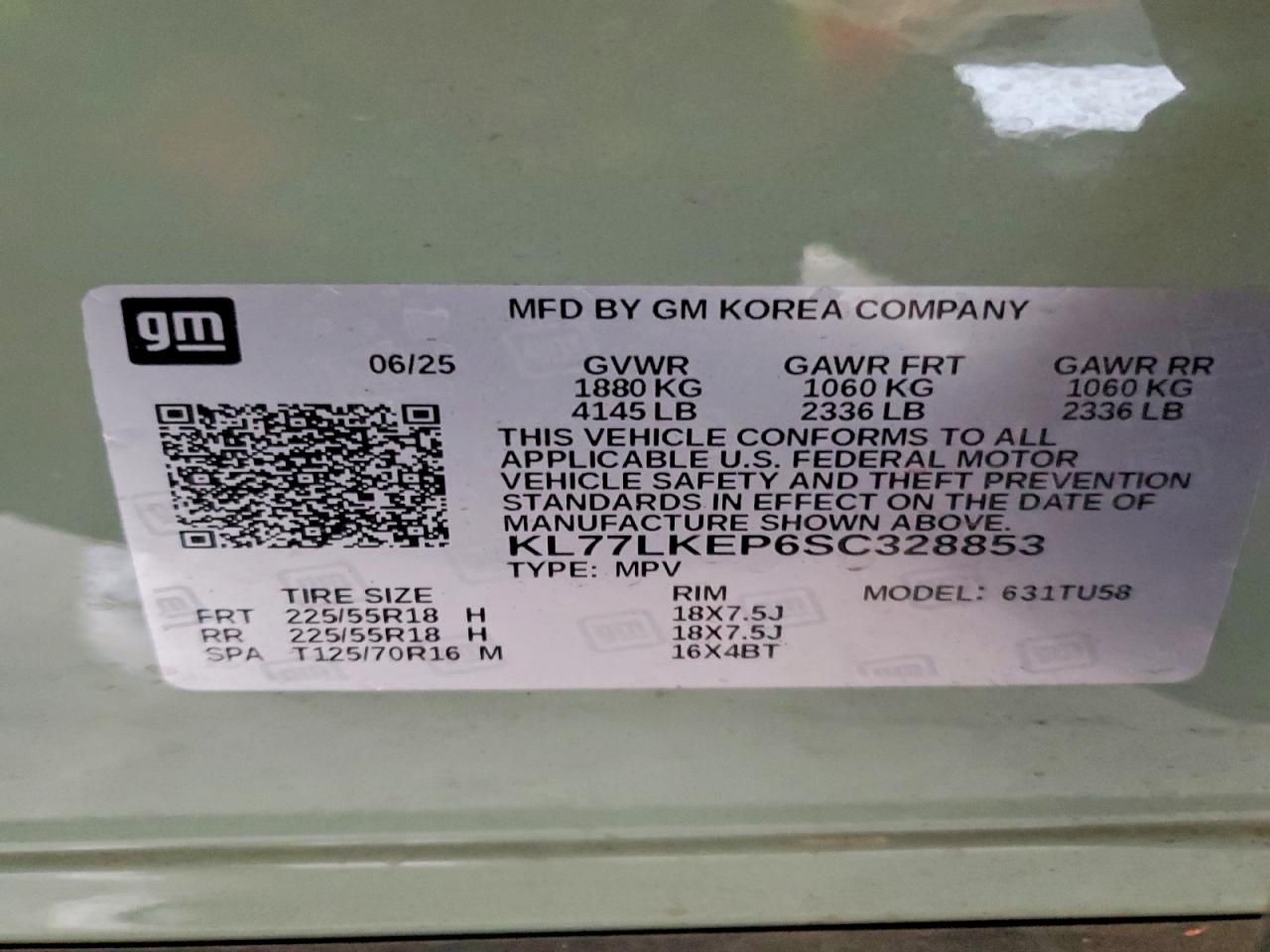 2025 Chevrolet Trax Active