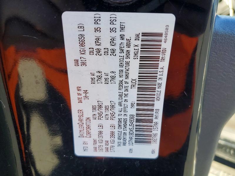 2005 Dodge Ram 1500 st