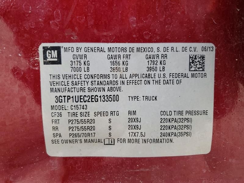 2014 GMC Sierra C1500 SLE