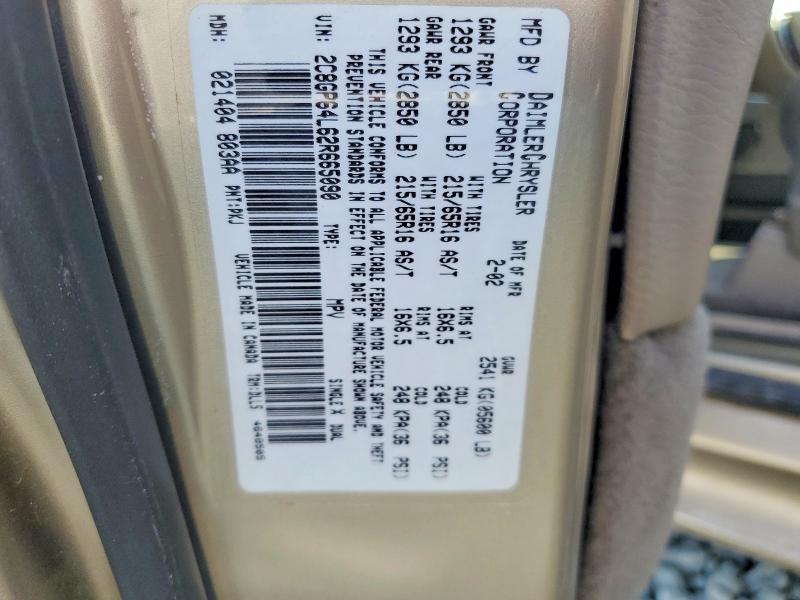 2002 Chrysler Town & Country Limited