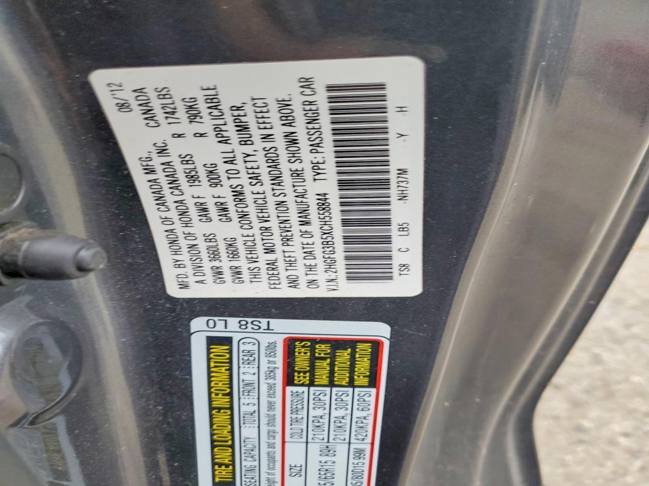 2012 Honda Civic