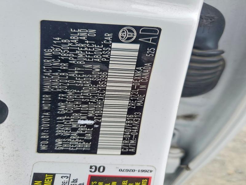 2014 Toyota Corolla l