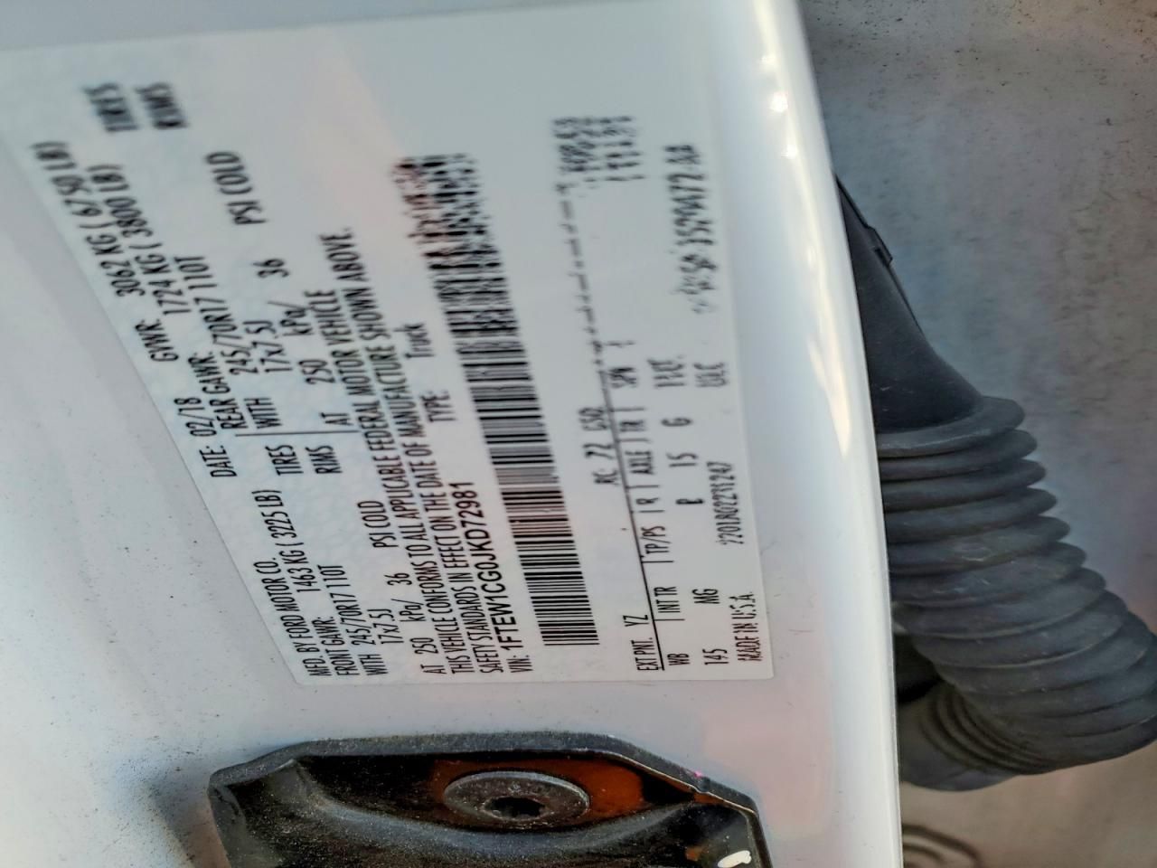 2018 Ford F150 Supercrew