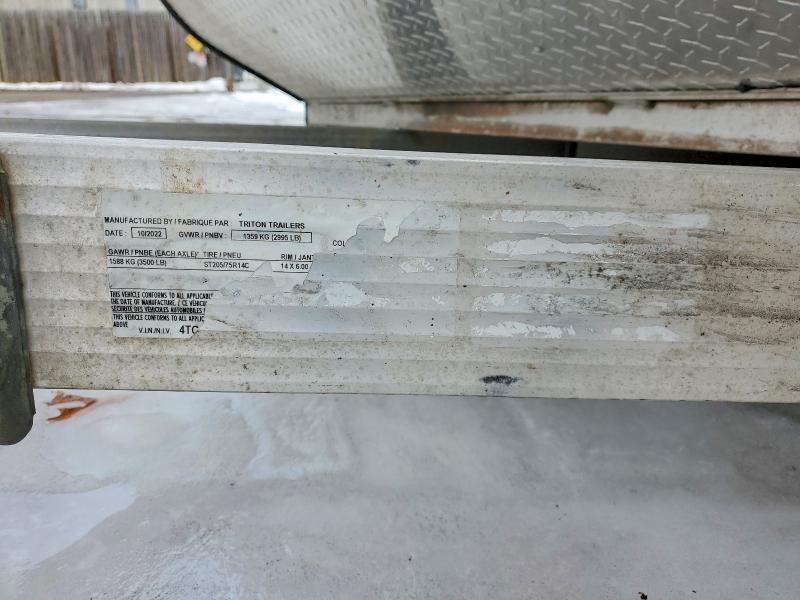 2023 Triton Enclosed Snowmobile Trailer