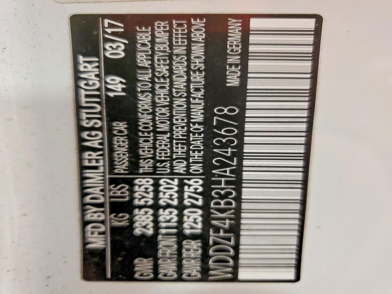 2017 Mercedes-Benz E 300 4matic