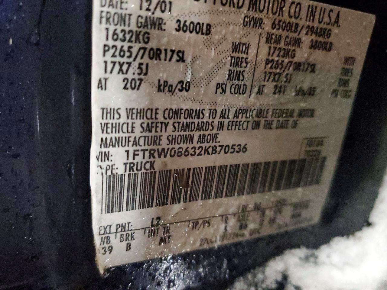 2002 Ford F150 Supercrew