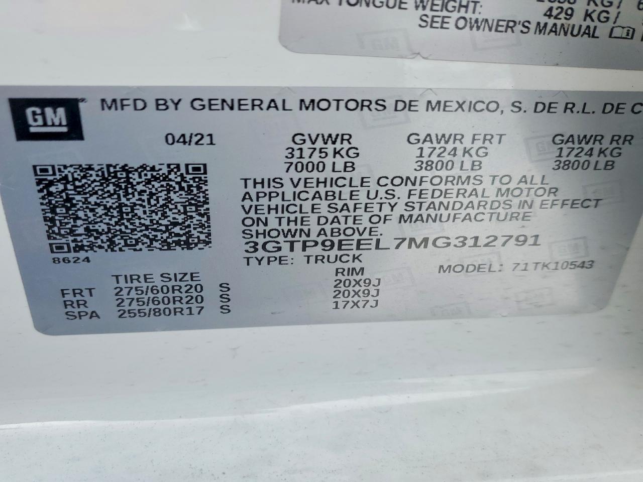2021 GMC Sierra K1500 AT4
