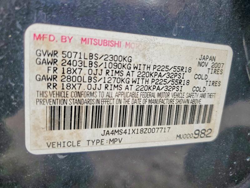 2008 Mitsubishi Outlander xls