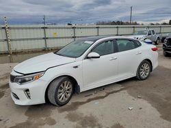 KIA salvage cars for sale: 2018 KIA Optima ex