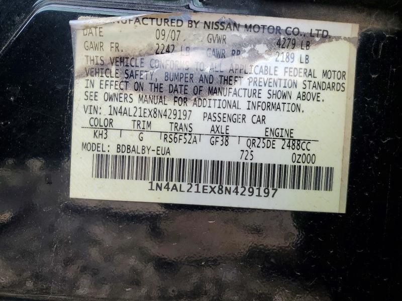 2008 Nissan Altima 2.5