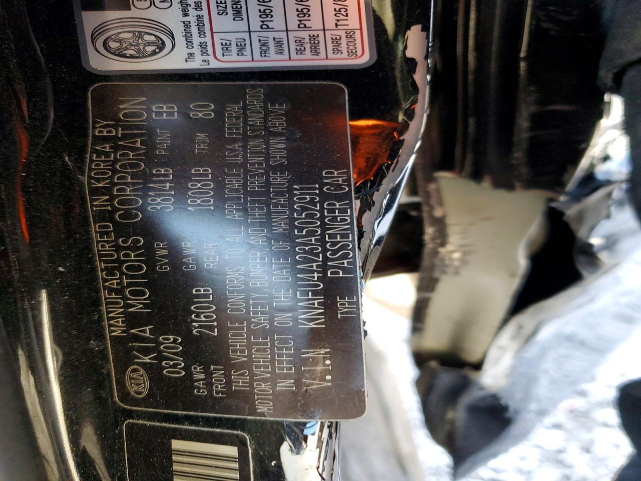 2010 KIA Forte ex