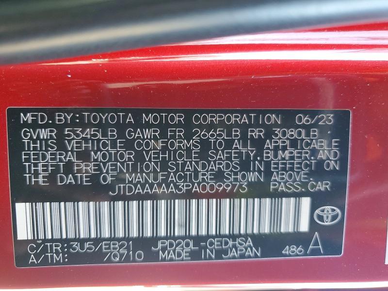 2023 Toyota Mirai xle