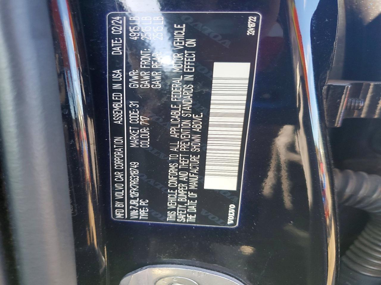 2024 Volvo S60 Core