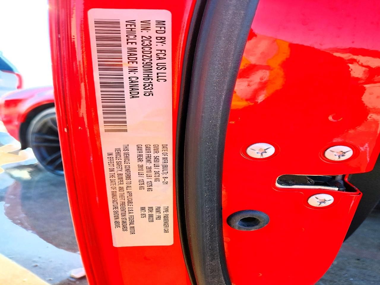 2021 Dodge Challenger srt Hellcat