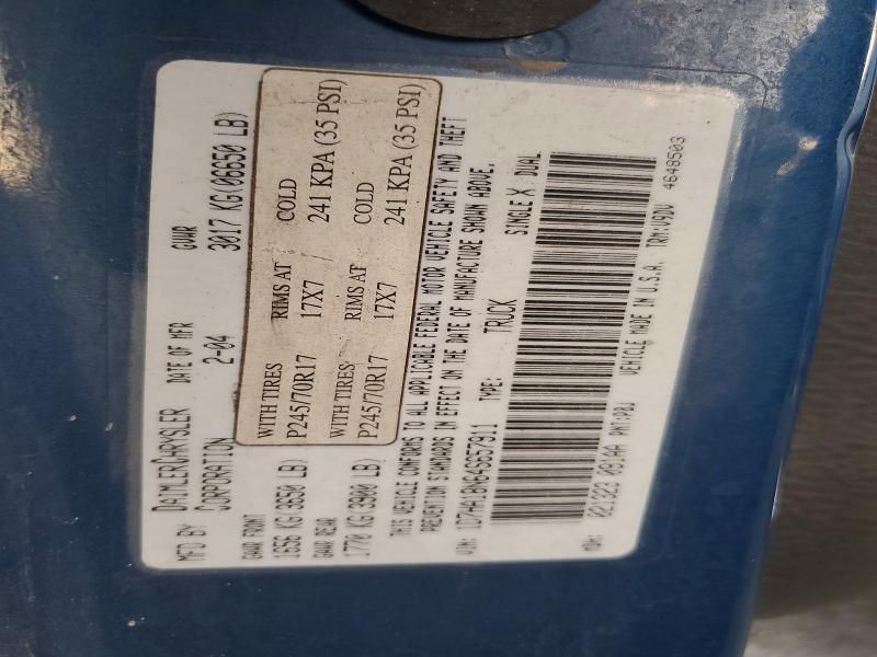 2004 Dodge Ram 1500 st