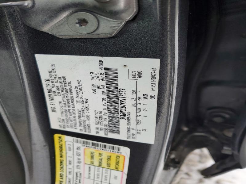 2019 Ford Fusion se