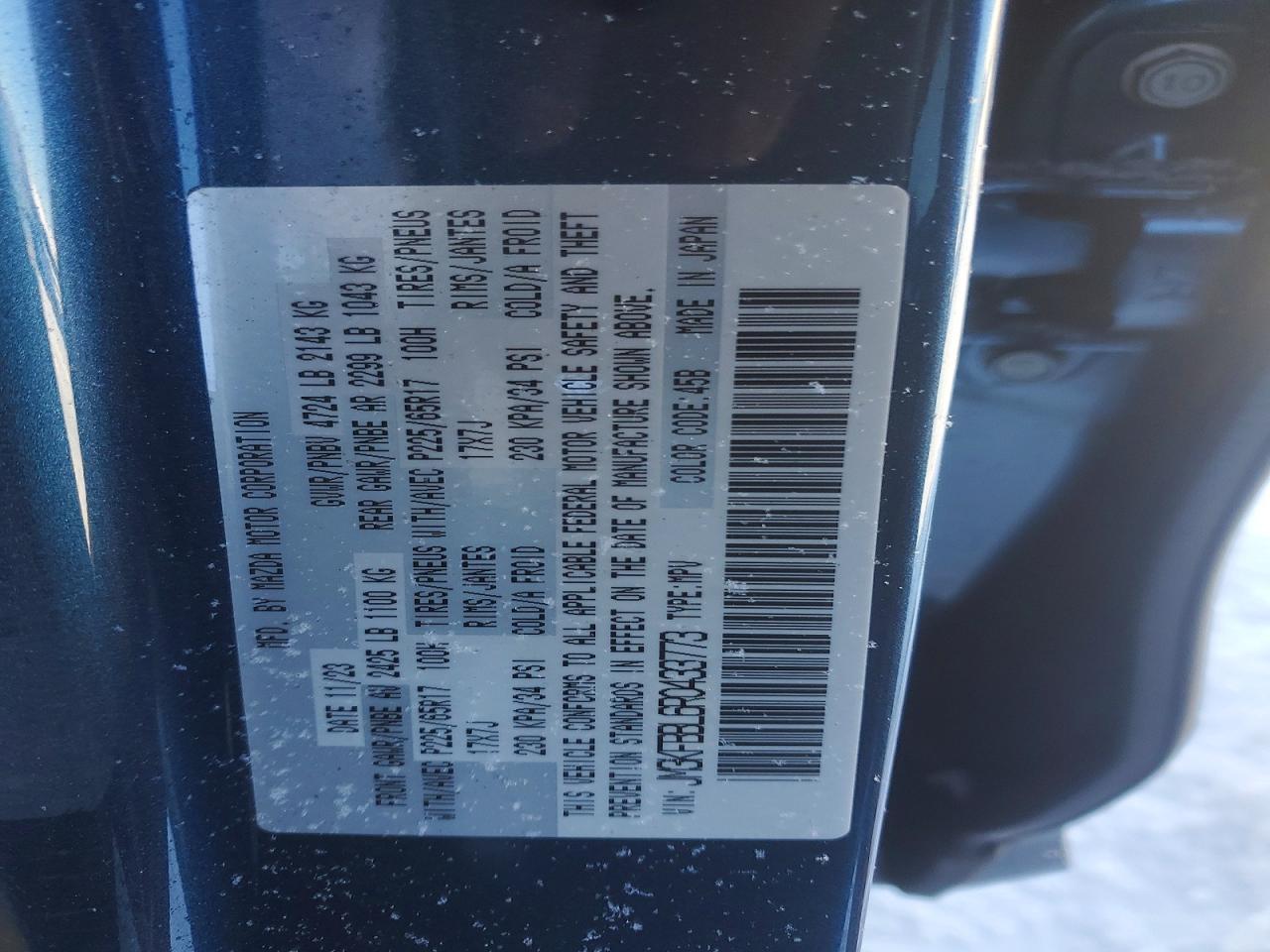 2024 Mazda Cx-5 Select