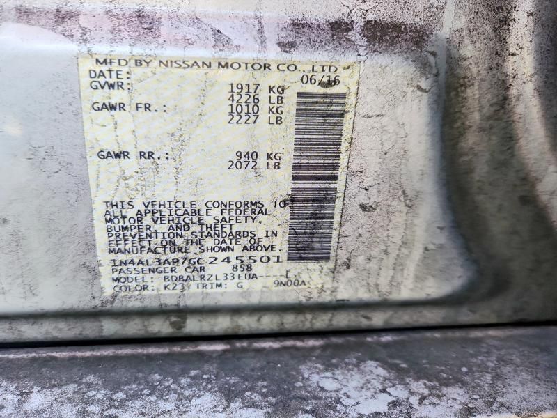 2016 Nissan Altima 2.5