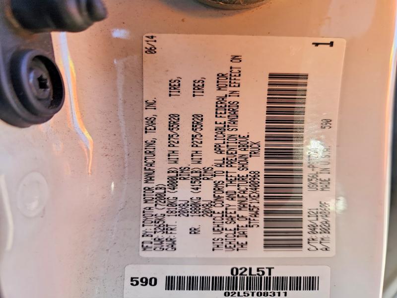 2014 Toyota Tundra Crewmax Platinum