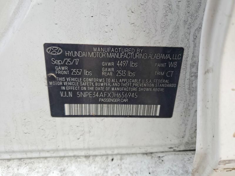 2018 Hyundai Sonata Sport